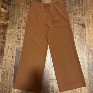 Oak + Fort Womens Burnt Orange Pants Size Small